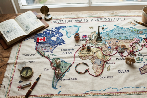 map guide for travelling