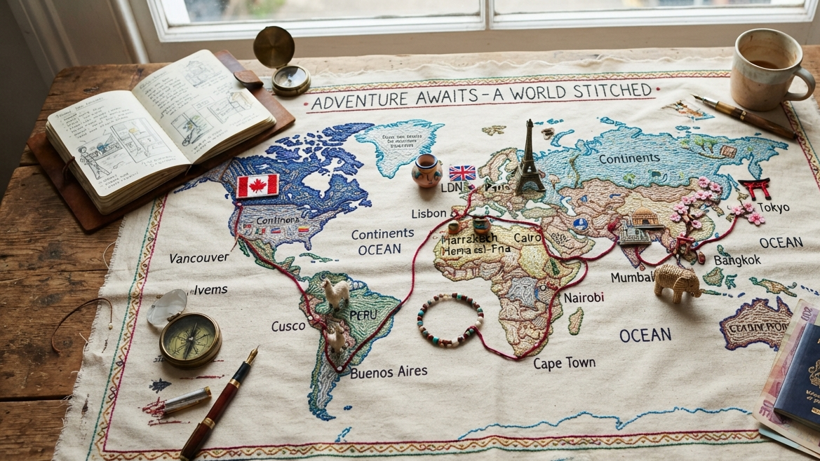 map guide for travelling