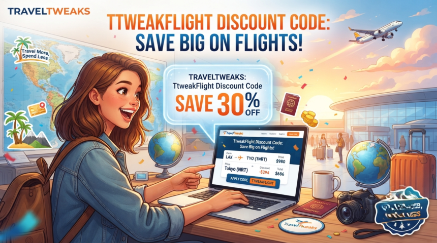 ttweakflight discount code from traveltweaks
